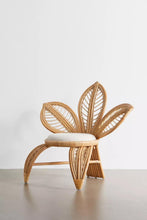 Load image into Gallery viewer, Rattan Leaf Armchair
