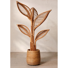 Load image into Gallery viewer, Rattan Faux Plant
