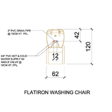 Load image into Gallery viewer, Flatiron Hair Washing Chair
