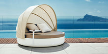 Load image into Gallery viewer, Ulm Daybed Reclining Backrest with Folding Canopy Ø180x40 cm
