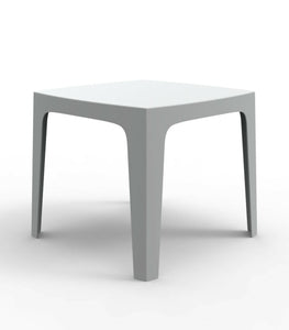Solid Table in White Color H75 x W86cm