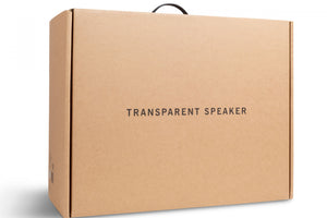 Transparent Speaker Red