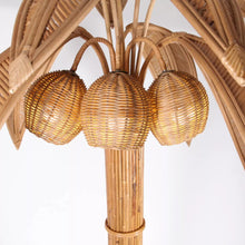 Load image into Gallery viewer, Rattan Leaf Floor Lamp
