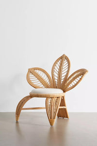 Rattan Leaf Armchair