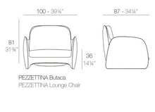 Load image into Gallery viewer, Pezzettina Armchair in White Color
